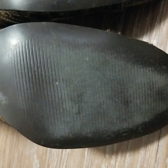 (8) Frankie & Dany Reptile Textured Heels Night Out Business Formal Chunky 90s - Picture 11 of 13